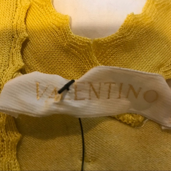 SOLD- NWT- Authentic Yellow Valentino - Picture 3 of 8